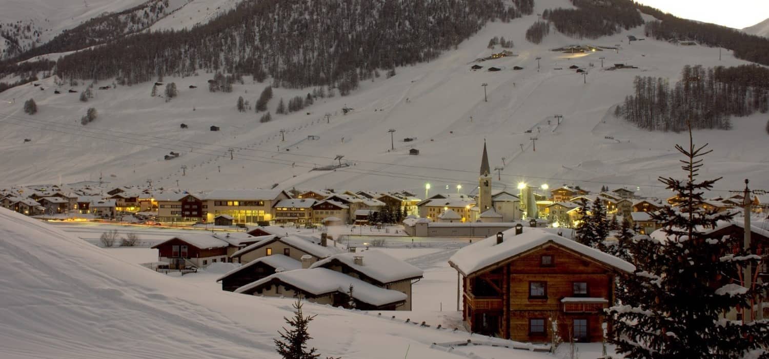 Livigno village in north Italy. Travel with World Lifetime Journeys