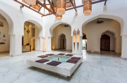 Lobby Fountain at Park Hyatt Stone Town