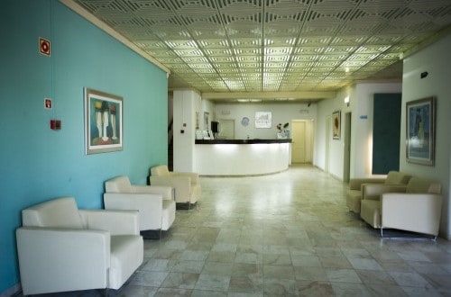 Lobby at Mirachoro I Apartments in Albufeira on Algarve Coast, Portugal. Travel with World Lifetime Journeys