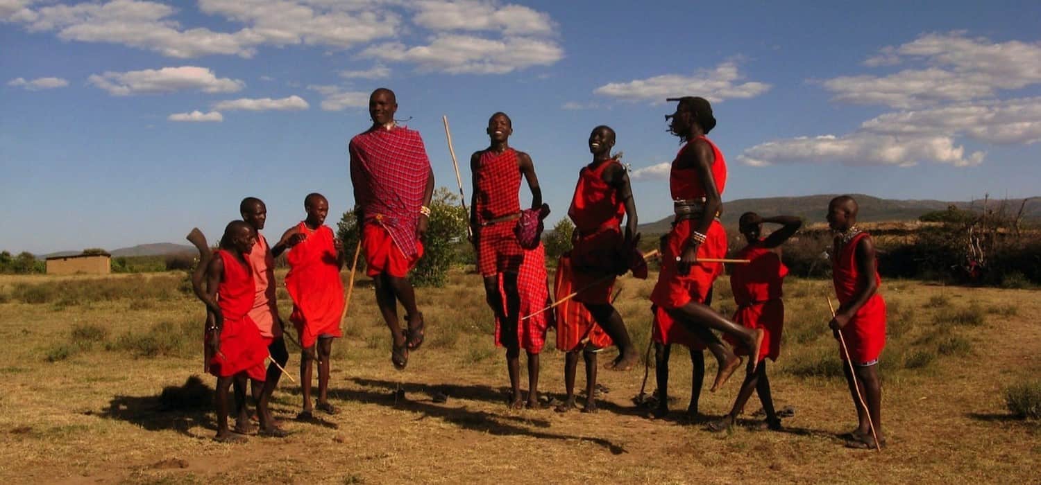 Maasai tribe dancing, Tanzania cultural tours. Travel with World Lifetime Journeys