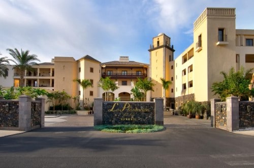 Main entrance at Vincci Seleccion la Plantacion del Sur in Costa Adeje, Tenerife. Travel with World Lifetime Journeys