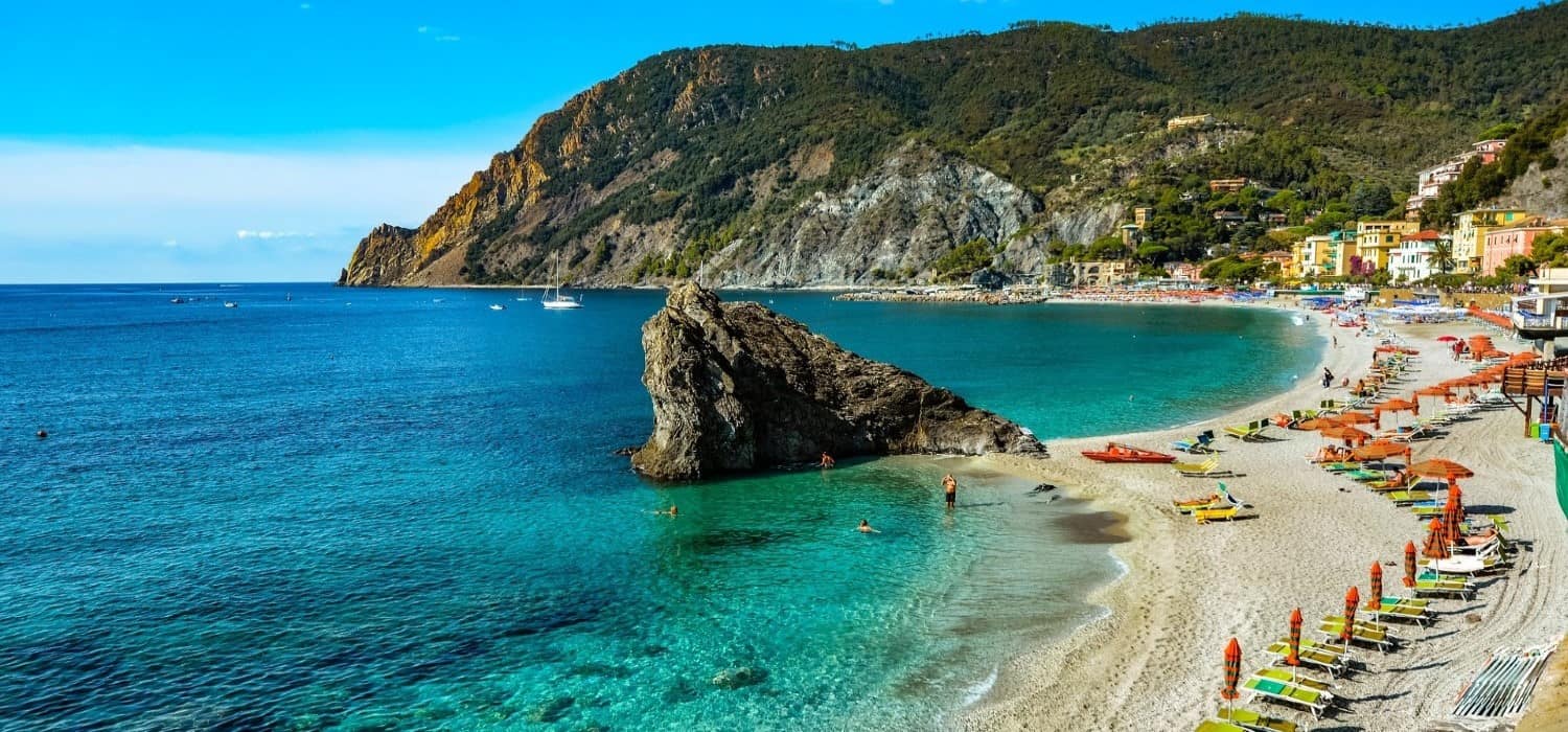 Monterosso a Mare, Italy. Travel with World Lifetime Journeys