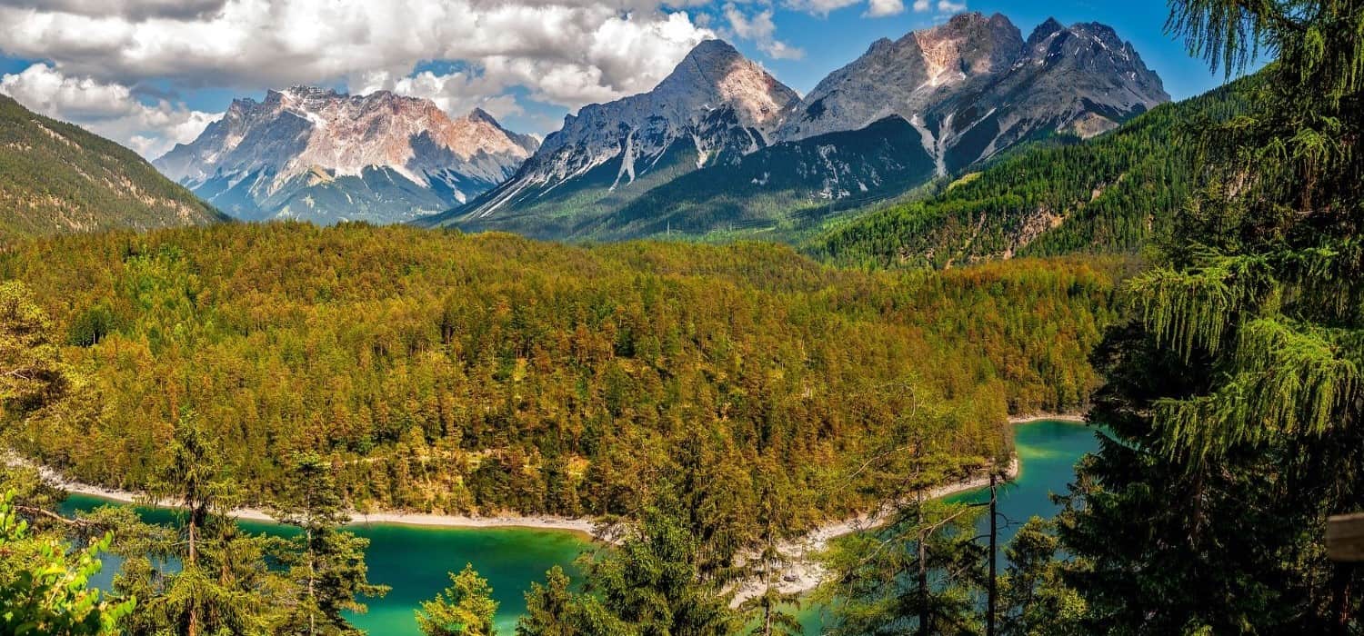 Mountain landscape in Austria. Travel with World Lifetime Journeys