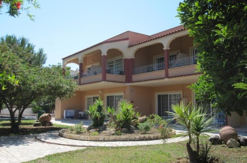 Outside view at ABC Sweet Home in Corfu, Greece. Travel with World Lifetime Journeys