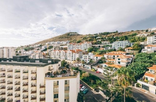 Outside view at Muthu Raga Madeira Hotel in Madeira, Portugal. Travel with World Lifetime Journeys