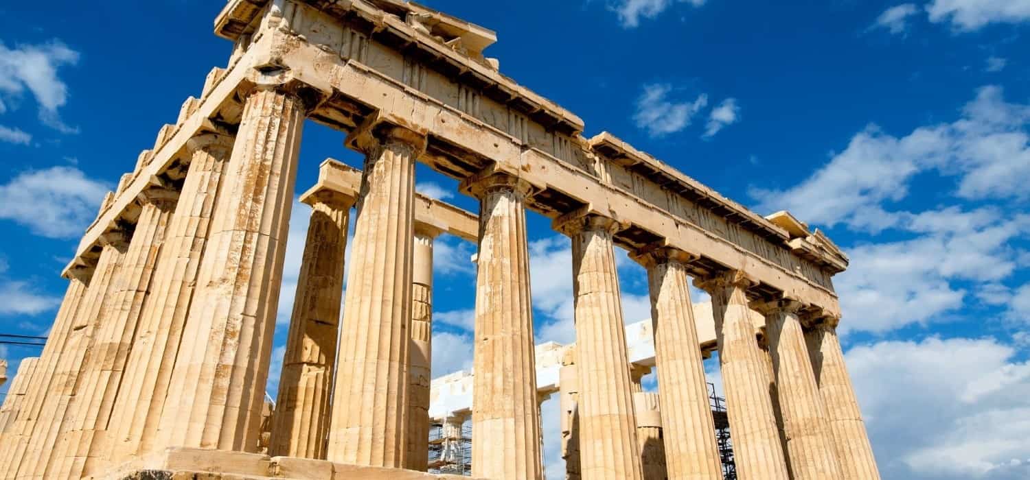 Parthenon in Athens, Greece. Travel with World Lifetime Journeys