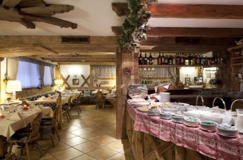 Restaurant at Chalet Barbara in Arabba, Italy. Travel with World Lifetime Journeys