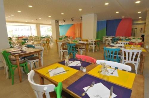 Restaurant at Hotel Paradise Park Fun Lifestyle in Los Cristianos, Tenerife. Travel with World Lifetime Journeys