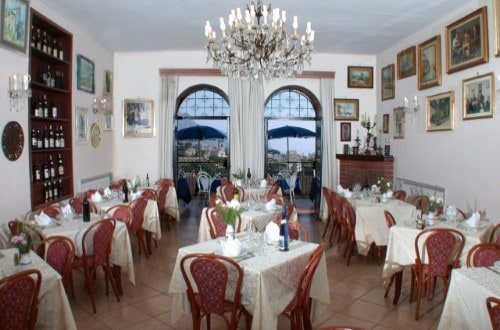 Restaurant at Hotel Zi’Ntonio Scala in Amalfi, Italy. Travel with World Lifetime Journeys