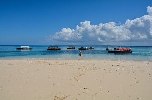 Safari Blue getting ready the dhows. Travel with World Lifetime Journeys