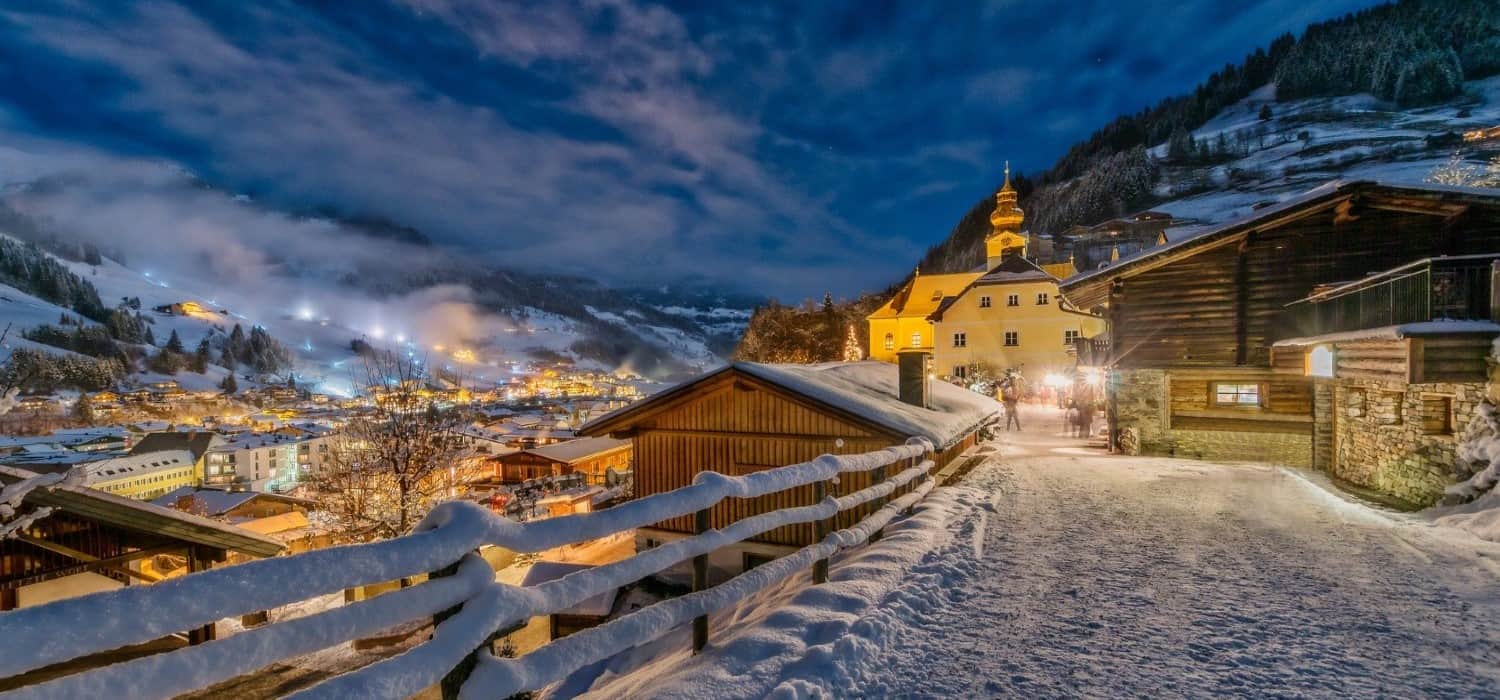 Salzburg in winter, Austria. Travel with World Lifetime Journeys