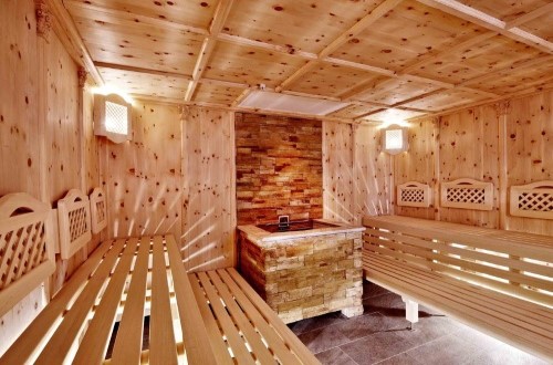Sauna at Hotel Alpbacherhof in Alpbach, Austria. Travel with World Lifetime Journeys