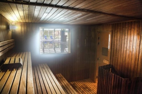 Sauna at Yasmin Bodrum Resort in Turkey. Travel with World Lifetime Journeys