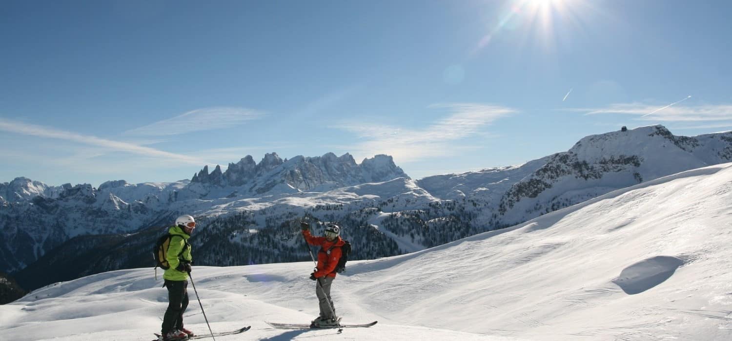 Skiing in the Dolomites, Italy. Travel with World Lifetime Journeys