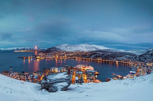 Sky-watching Astronomy Voyage Hammerfest in winter. Travel with World Lifetime Journeys