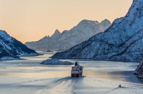 Sky-watching Astronomy Voyage Lofoten area in Norway on Norway Voyages. Travel with World Lifetime Journeys