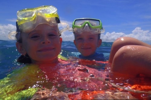 Snorkelling at Sunset Kendwa in Zanzibar. Travel with World Lifetime Journeys