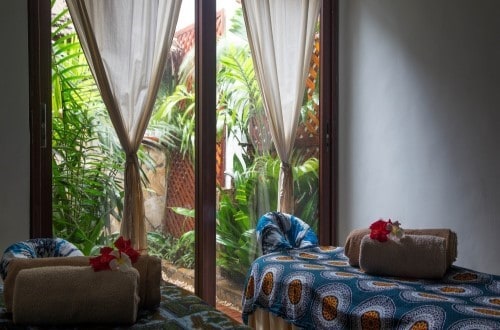 Spa treatments at DoubleTree Nungwi, Zanzibar. Travel with World Lifetime Journeys