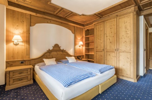 Standard room at Chalet Barbara in Arabba, Italy. Travel with World Lifetime Journeys