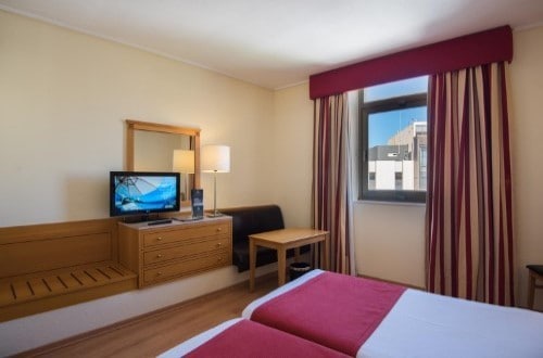 Standard room at Vila Gale Ampalius Hotel in Vilamoura on Algarve coast, Portugal. Travel with World Lifetime Journeys
