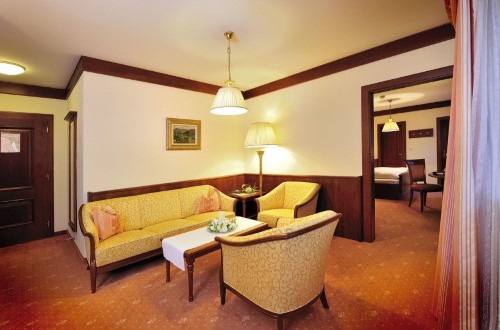 Suite at Hotel Alpbacherhof in Alpbach, Austria. Travel with World Lifetime Journeys