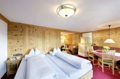 Suite at Romantik Hotel Boglerhof in Alpbach, Austria. Travel with World Lifetime Journeys