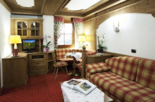Superior room at Chalet Barbara in Arabba, Italy. Travel with World Lifetime Journeys