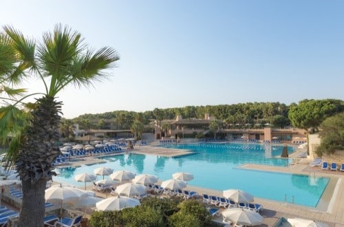 Swimming pool at Club Med Kamarina Bungalows, Sicily. Travel with World Lifetime Journeys