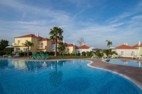 Swimming pool at Eden Resort in Albufeira on Algarve coast, Portugal. Travel with World Lifetime Journeys