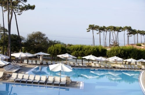 Swimming pool at La Palmyre Atlantique on France west coast. Travel with World Lifetime Journeys