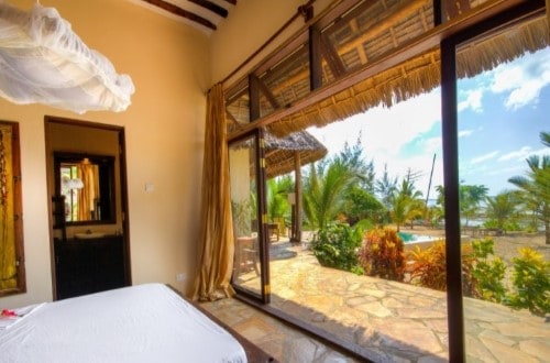 Tatu Pool view at Milele Villas, Zanzibar. Travel with World Lifetime Journeys