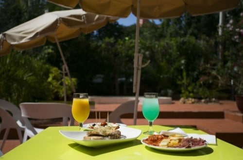 Terrace at Mirachoro I Apartments in Albufeira on Algarve Coast, Portugal. Travel with World Lifetime Journeys