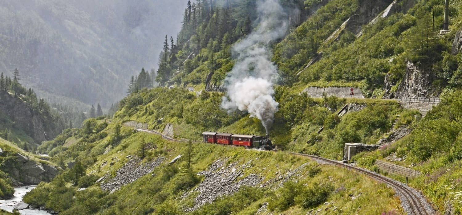 Train in Switzerland. Travel with World Lifetime Journeys