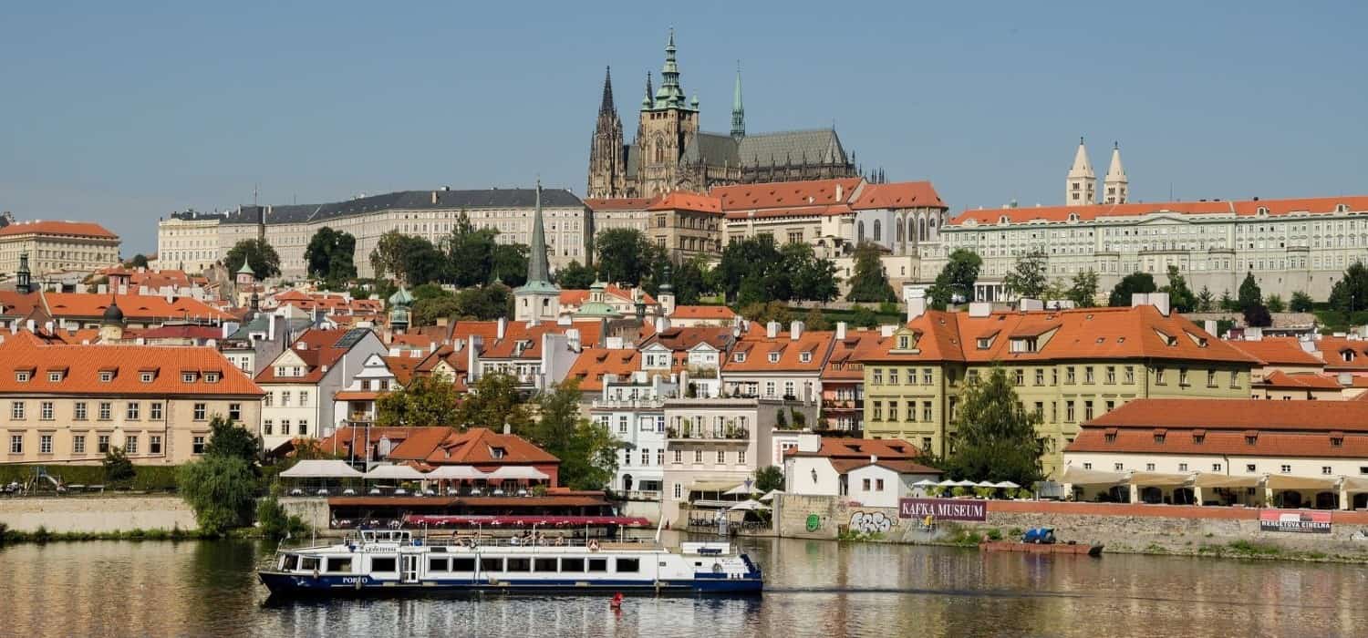 View of Prague Castle, Czech Republic. Travel with World Lifetime Journeys