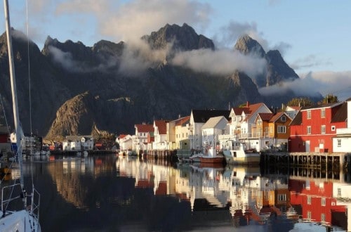 Voyage to the Land of Vikings admiring the views on Norway Voyages. Travel with World Lifetime Journeys