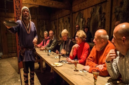 Voyage to the Land of Vikings to join a viking meal in Norway. Travel with World Lifetime Journeys