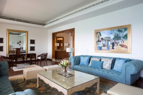 Zamani Presidential Suite Living Room at Park Hyatt, Stone Town