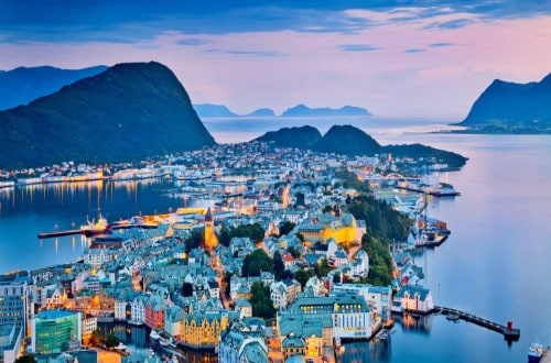Ålesund on Norwegian Coast. Travel with World Lifetime Journeys