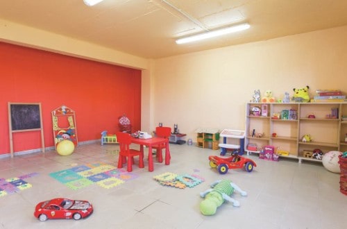 Kids playroom at Astra Village Hotel in Kefalonia, Greece. Travel with World Lifetime Journeys