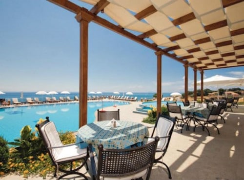 Regina Dell Acqua Resort 5 stars in Kefalonia, Greece. Travel with World Lifetime Journeys
