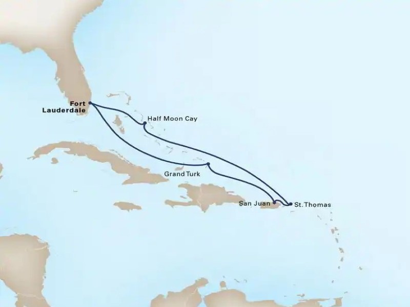 Eastern Caribbean Cruise. Travel with World Lifetime Journeys