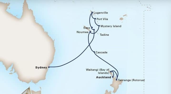 HAL-WLJ-14Day Pacific Treasures Cruise. Travel with World Lifetime Journeys