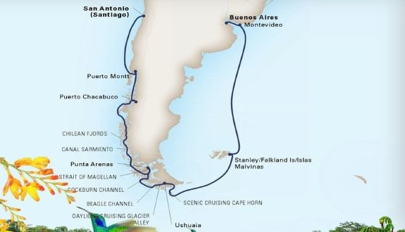 south america passage cruise