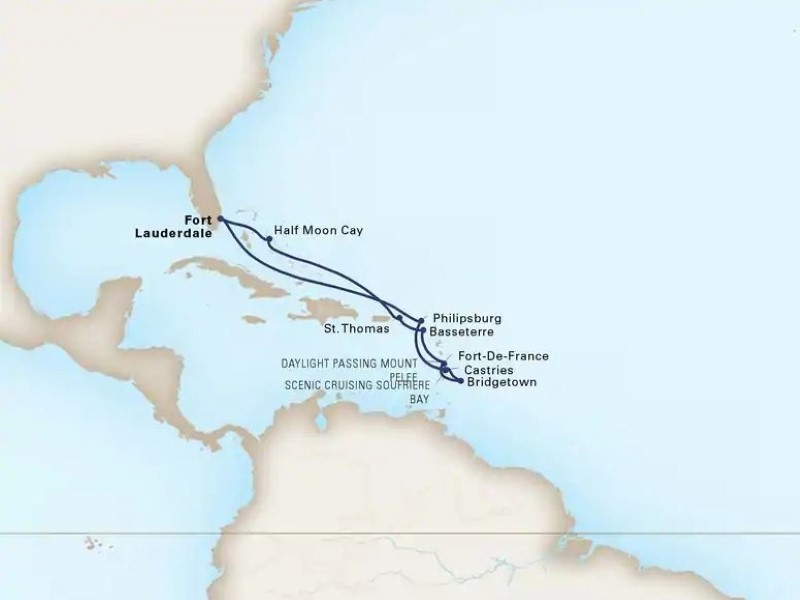 Southern Caribbean Wayfarer Cruise. Travel with World Lifetime Journeys