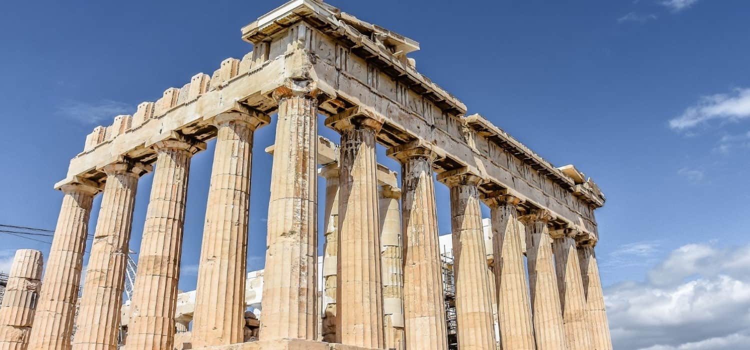 Acropolis ruins in Athens, Greece. Travel with World Lifetime Journeys