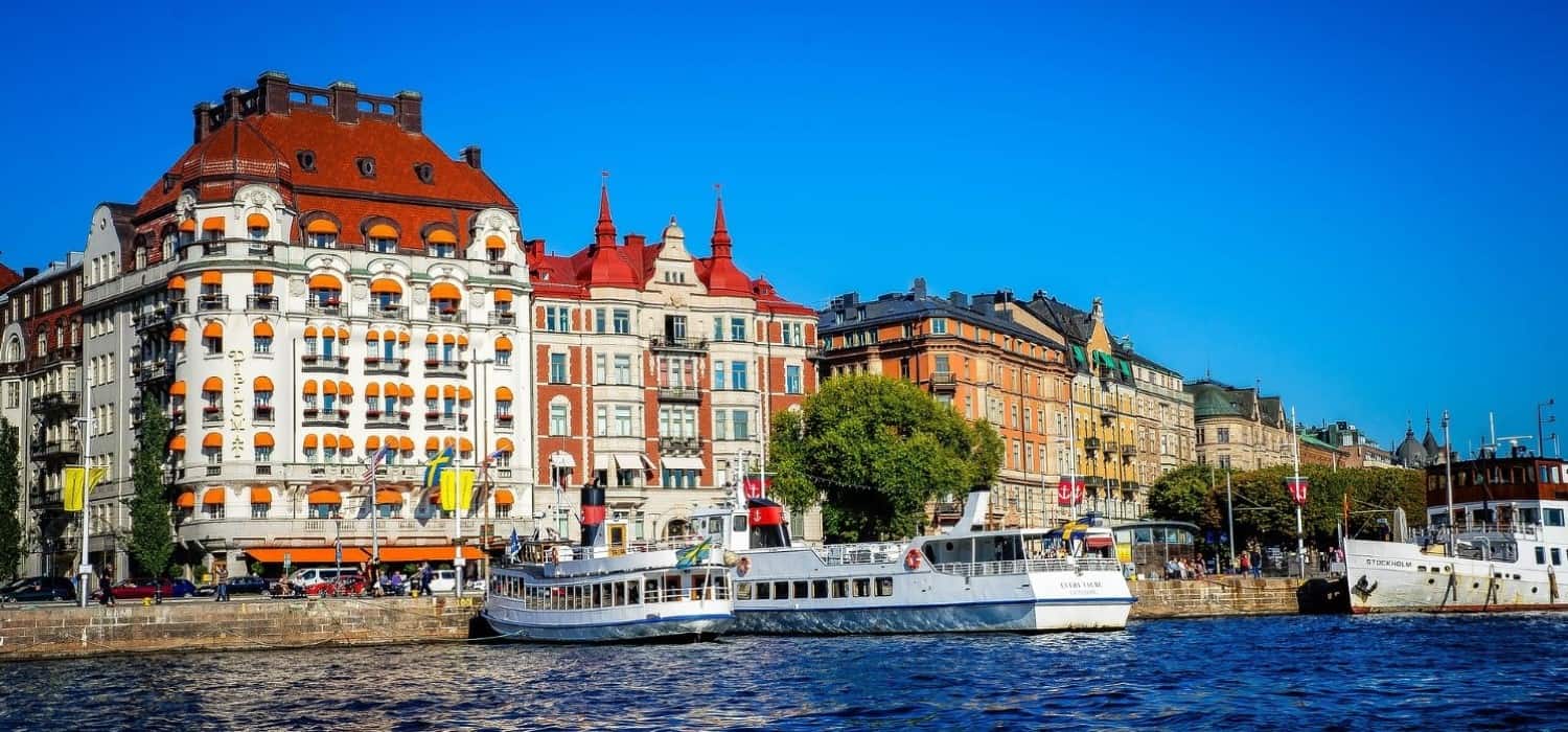 Architecture of Stockholm, Sweden. Travel with World Lifetime Journeys