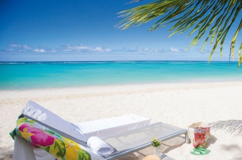 Beach at Maritim Crystals Beach. Travel with World Lifetime Journeys in Mauritius