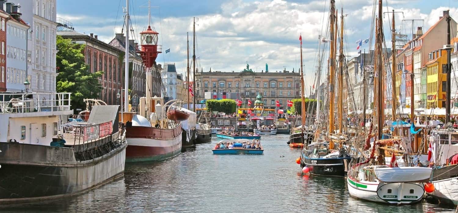 Beautiful Copenhagen in Denmark. Travel with World Lifetime Journeys