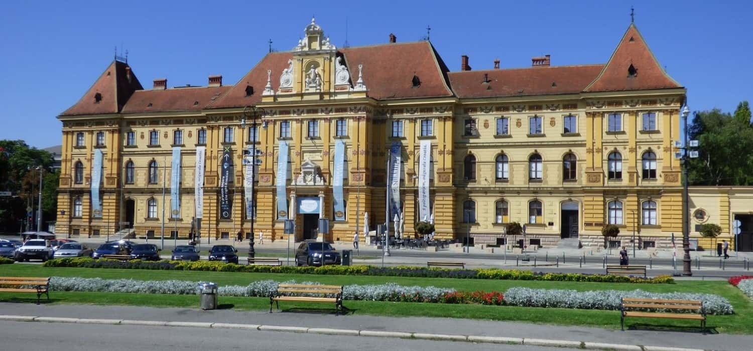Beautiful architecture in Zagreb, Croatia. Travel with World Lifetime Journeys