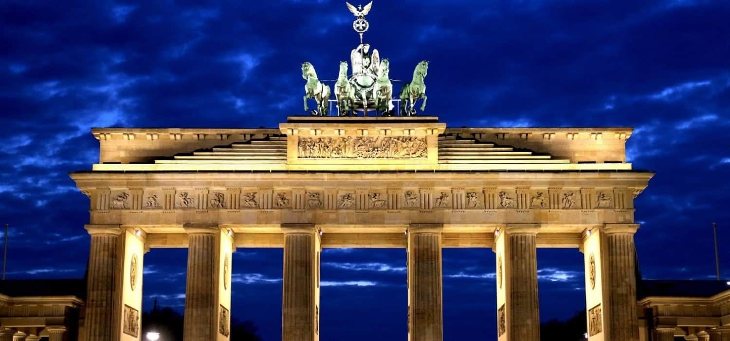 Brandenburg Gate in Berlin, Germany. Travel with World Lifetime Journeys